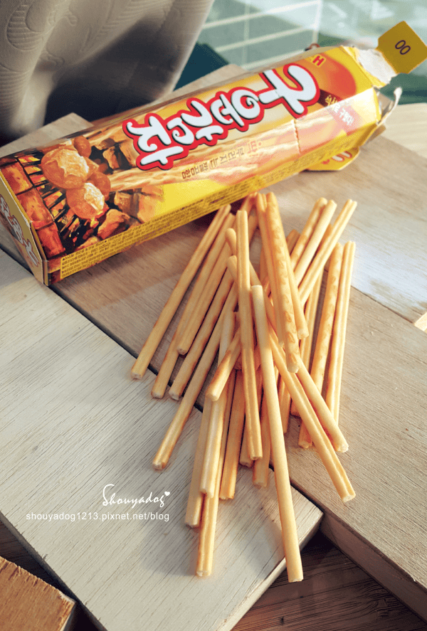 【零食餅乾】來自韓國的海太碳烤薯條棒