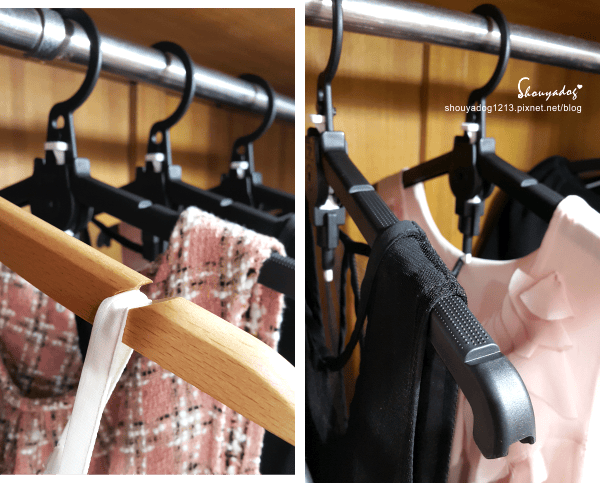 【生活用品】獨家專利一秒收衣 好紳架 創意摺疊護衣架 超質感典藏版X龐克黑輕巧版