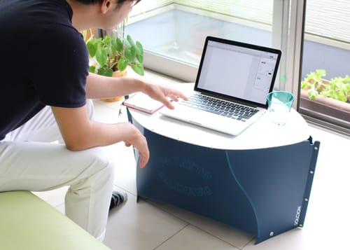 【生活用品】輕巧的時尚 好提的座椅 PATATTO 日本折疊椅