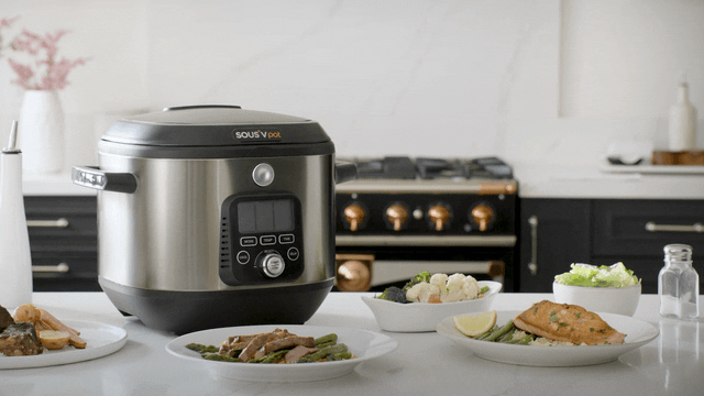 【廚房家電】SOUSV pot 舒肥萬用鍋 舒肥 香煎 翻炒 慢燉 蒸煮 煮飯 自定七大功能一次滿足