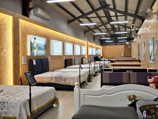 【睡眠寢具】新北三峽床墊推薦 床聚點 床墊量販場 款式眾多選