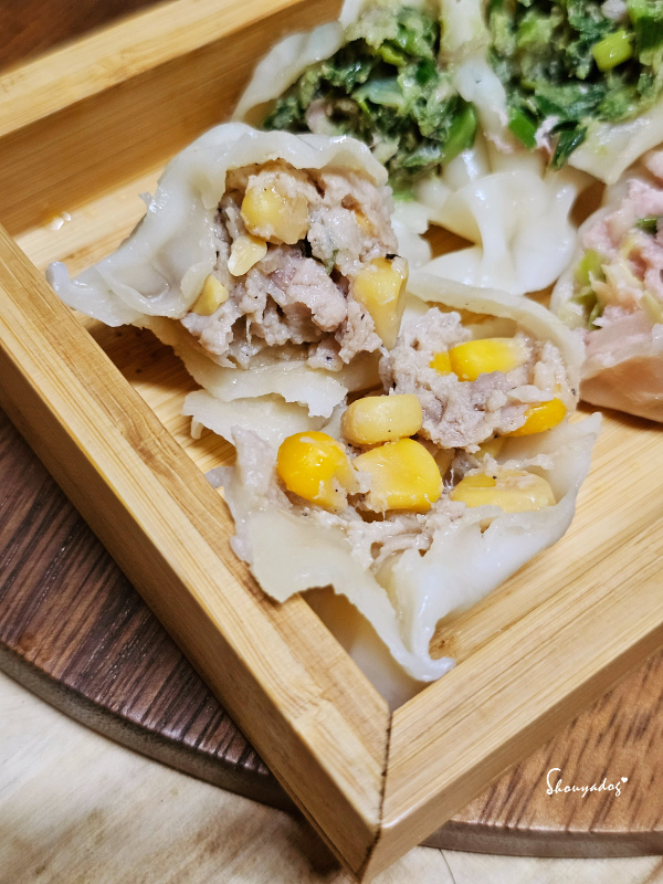 【麵點】主餃食光 高麗菜豬肉水餃X韭菜鮮豬肉水餃X玉米鮮豬肉