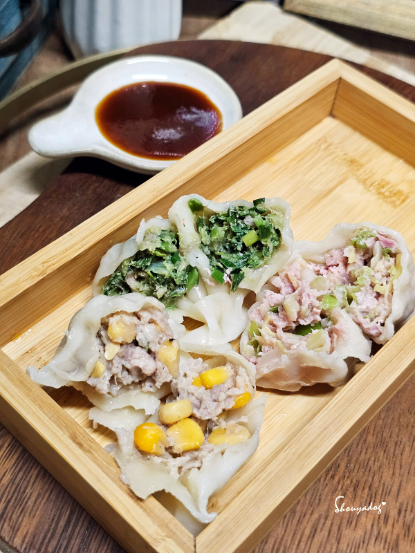 【麵點】主餃食光 高麗菜豬肉水餃X韭菜鮮豬肉水餃X玉米鮮豬肉
