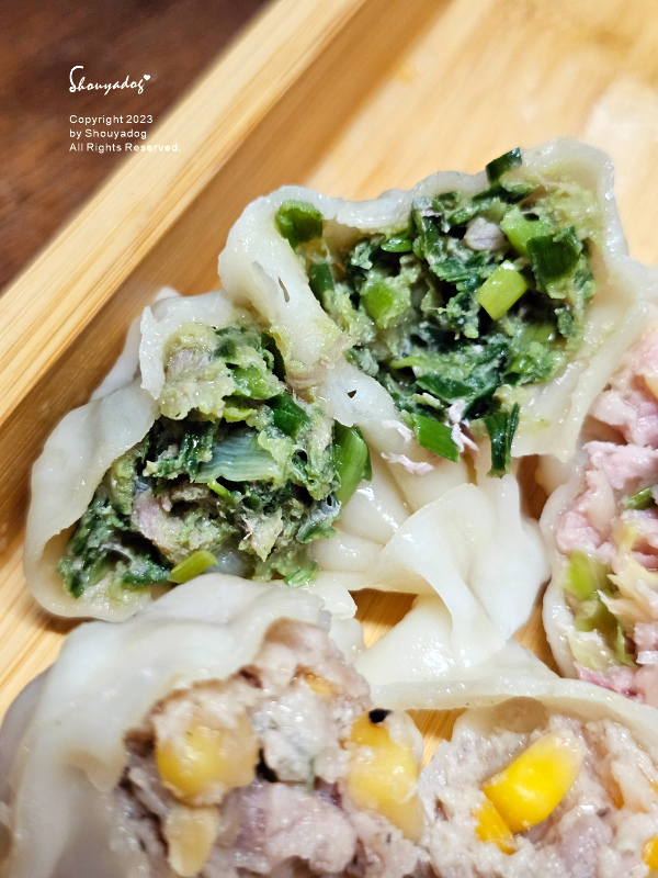 【麵點】主餃食光 高麗菜豬肉水餃X韭菜鮮豬肉水餃X玉米鮮豬肉