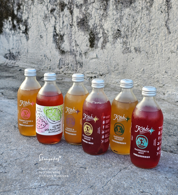 【健康飲品】Kai 有機康普茶 21天完整發酵精釀的不朽茶