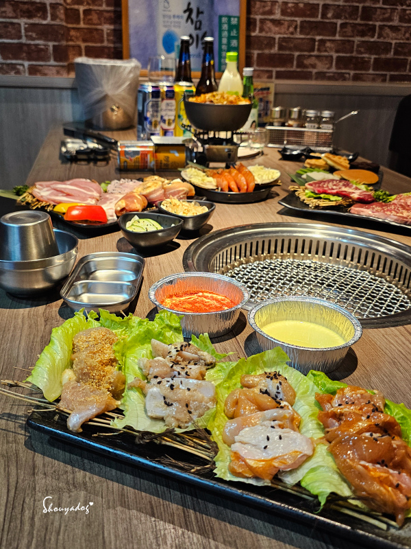 【基隆燒烤】虎閣燒肉亭韓式吃到飽 來基隆必吃燒肉 微風東岸斜