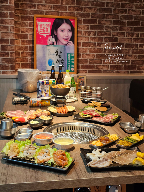 【基隆燒烤】虎閣燒肉亭韓式吃到飽 來基隆必吃燒肉 微風東岸斜