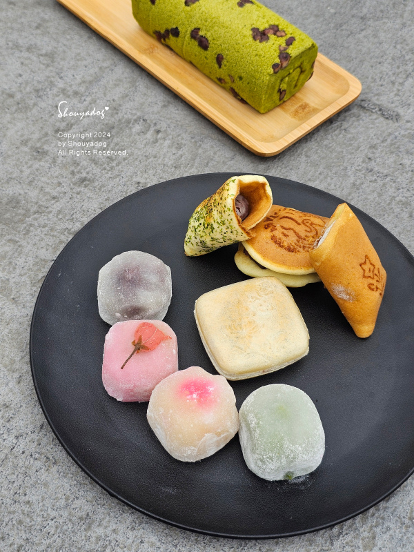 【蛋糕甜點】明月堂日式和菓子彌月禮盒 抹茶蛋糕卷