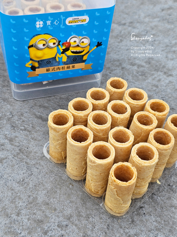 【餅乾零食】實心蛋捲X小小兵 Minions 期間限定聯名 
