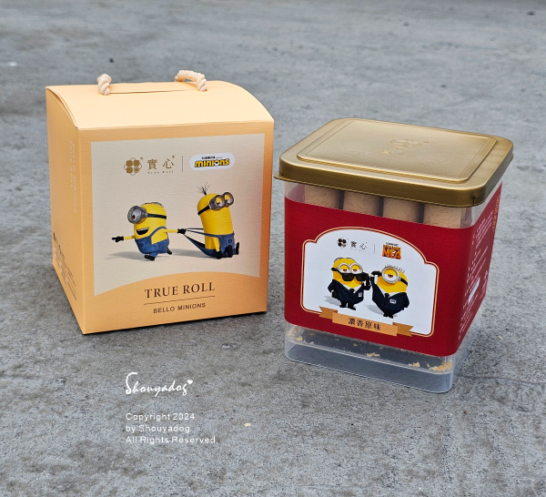 【餅乾零食】實心蛋捲X小小兵 Minions 期間限定聯名 