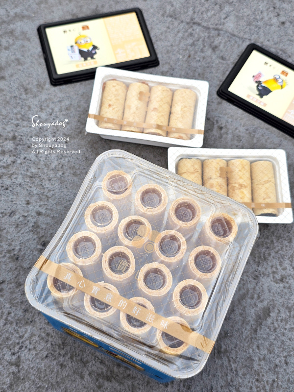 【餅乾零食】實心蛋捲X小小兵 Minions 期間限定聯名 