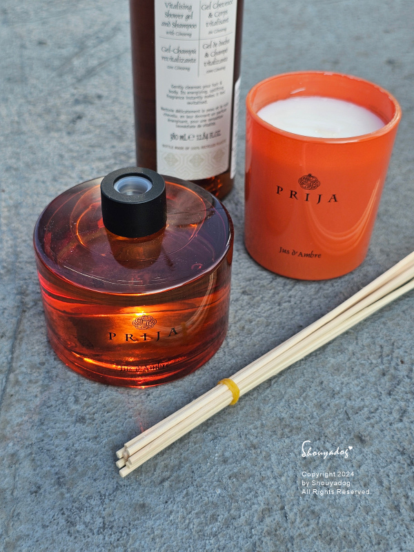 【PRIJA 沛嘉】活力人蔘髮膚沐浴洗髮露 木質檀香室內擴香