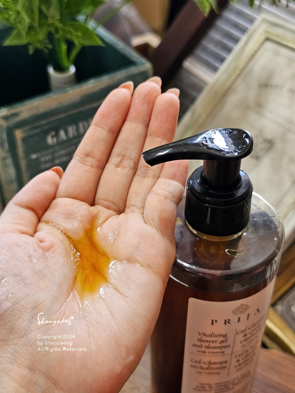 【PRIJA 沛嘉】活力人蔘髮膚沐浴洗髮露 木質檀香室內擴香