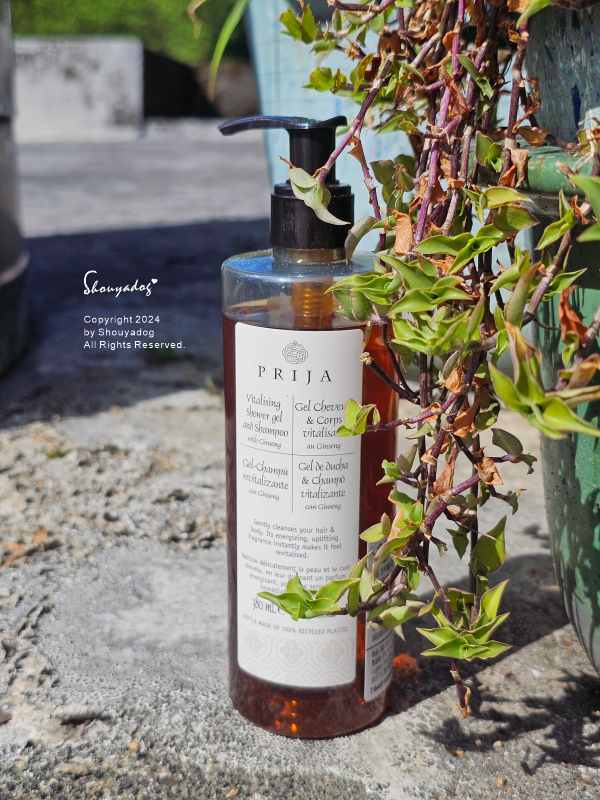 【PRIJA 沛嘉】活力人蔘髮膚沐浴洗髮露 木質檀香室內擴香