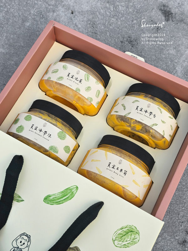 【醃漬小菜】泡菜小姐KIMCHI ONNI 黃金系列禮盒 黃