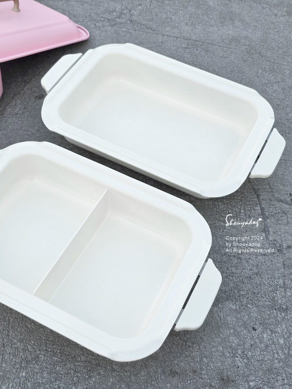 【廚房家電】only多功能不沾復古電烤盤赫本粉