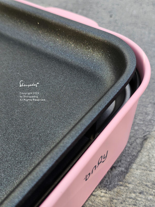 【廚房家電】only多功能不沾復古電烤盤赫本粉