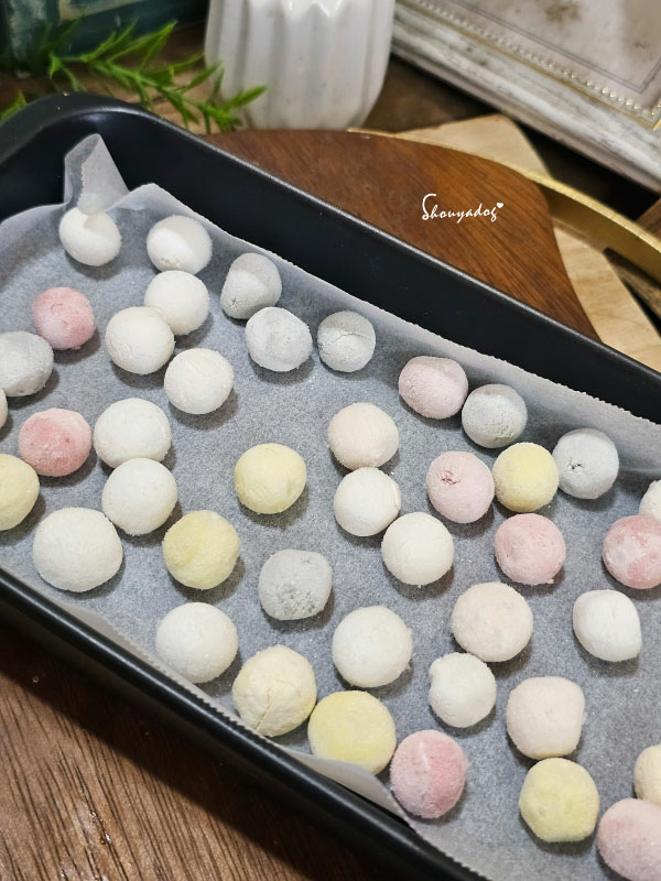 【甜品】元宵節首選 嘉義映月橋老師傅古法手搗彩虹粉粿冰/冷燒