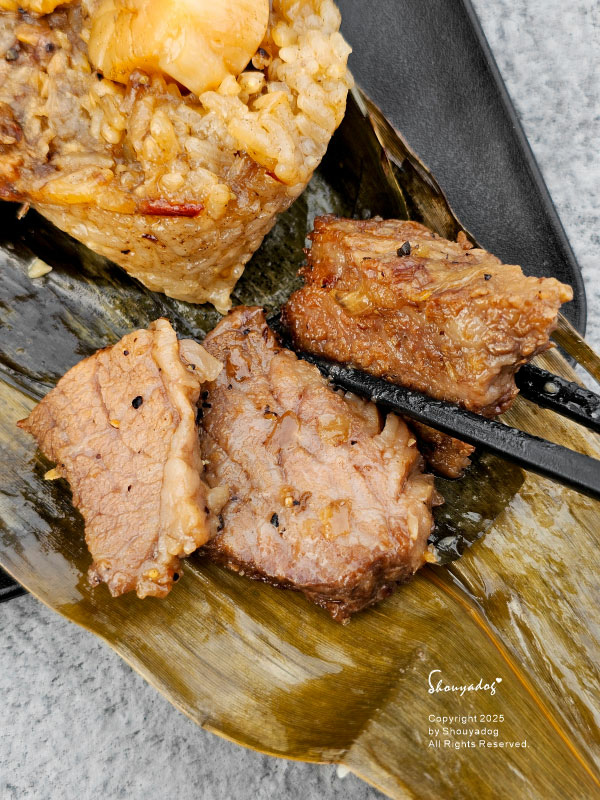 【端午節特選】敘喬 頂級和牛松露粽伴手禮 竟然有大大塊的和牛
