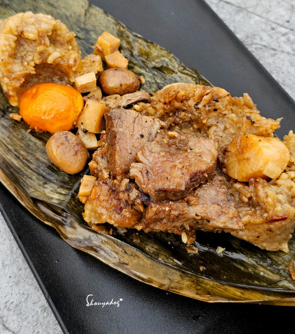 【端午節特選】敘喬 頂級和牛松露粽伴手禮 竟然有大大塊的和牛