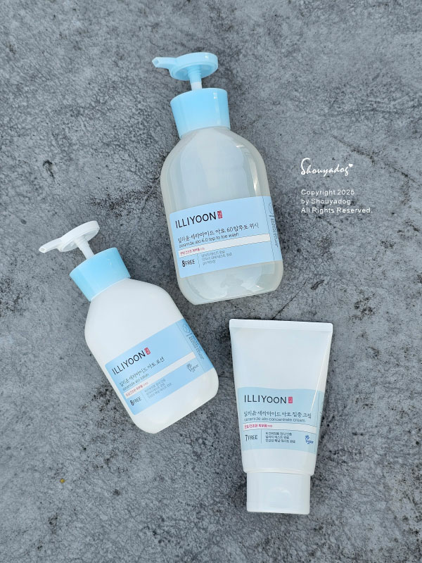 【敏弱肌/乾燥肌保養品推薦】ILLIYOON一理潤 神經醯胺