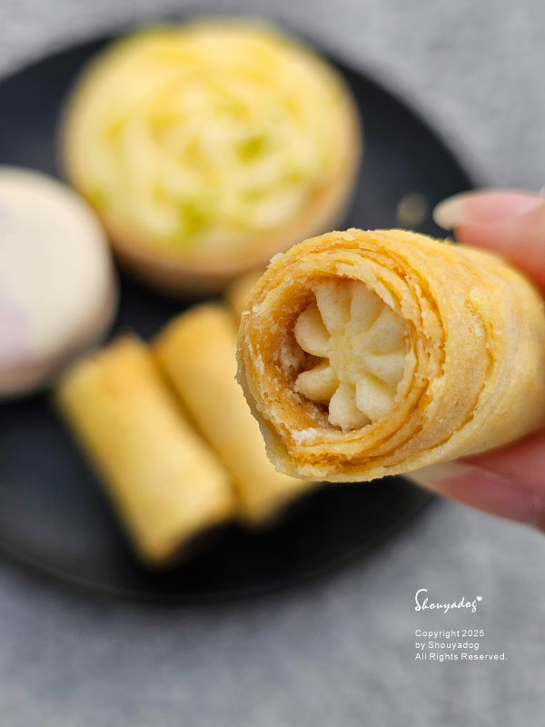 【餅乾零食】下午茶好朋友 Kris克里酥蛋捲評價 辦公室下午