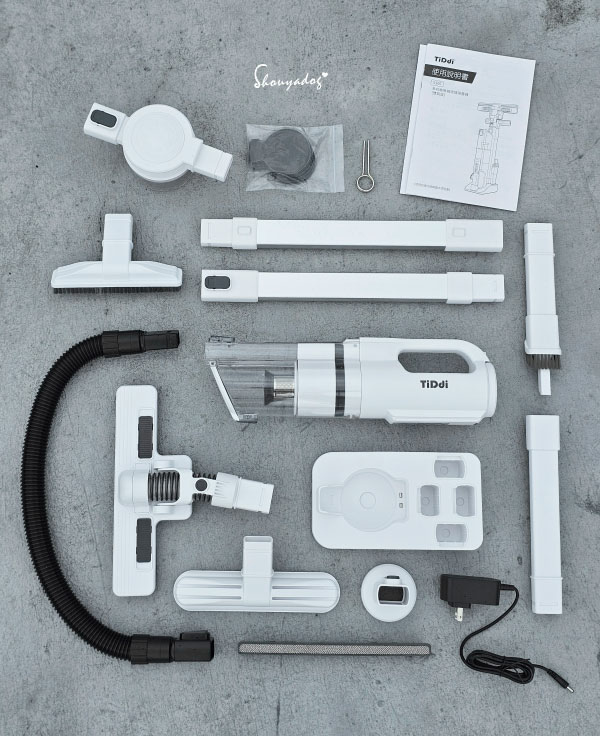 【無線吸塵器推薦】TiDdi 雙氣旋除蟎吸塵器 S360 吸