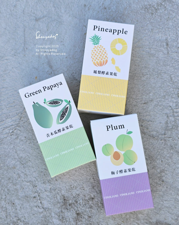 清涼酵素 Cingliang 梅子 青木瓜 鳳梨果乾 禮盒組