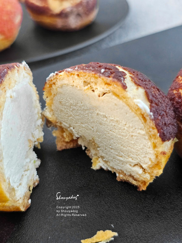 台中北屯隱藏甜點小店來了 喬凱洛米花甜點 冰心泡芙X德式布丁