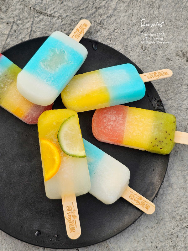奇花異果鮮果冰棒 媽祖保庇籤詩組 台灣在地特色水果新鮮製成