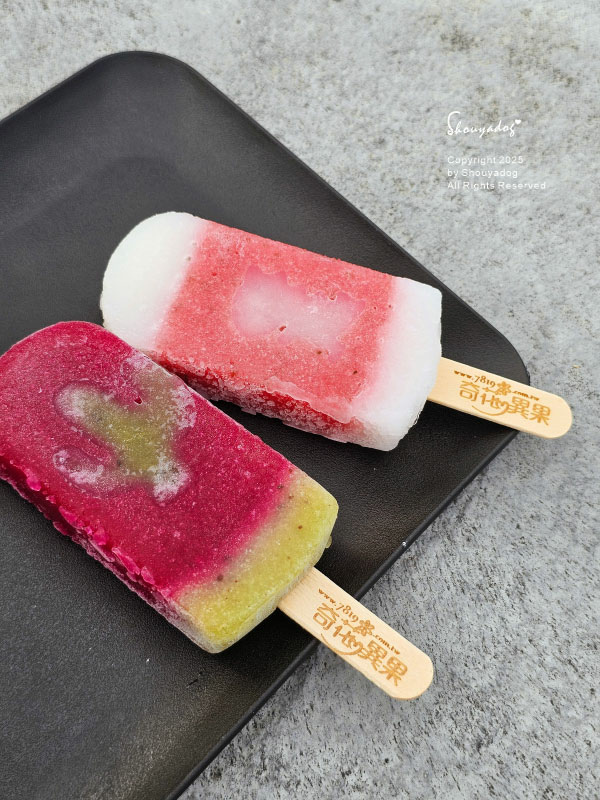 奇花異果鮮果冰棒 媽祖保庇籤詩組 台灣在地特色水果新鮮製成