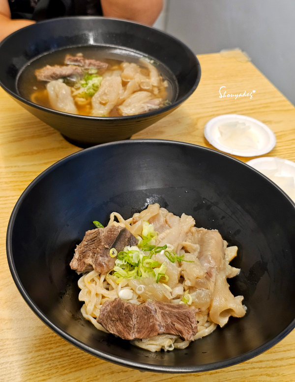 牛殿下 秘傳金湯半筋半肉麵X秘製赤油乾拌麵 頂級牛頰肉注入 