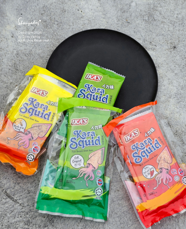 馬來西亞魚絲IKA'S魚香小零食 65%超高魚肉含量小包裝魷