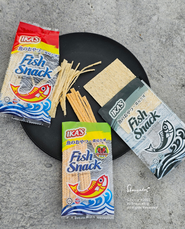 馬來西亞魚絲IKA'S魚香小零食 65%超高魚肉含量小包裝魷