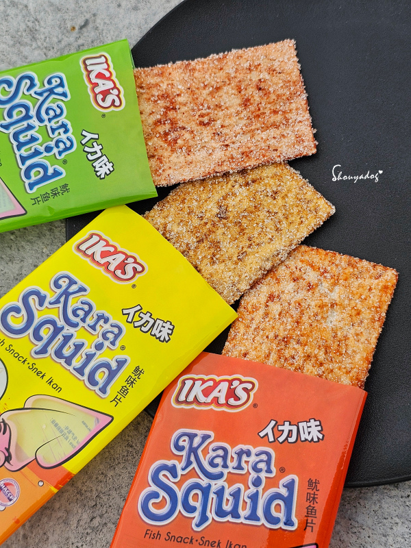 馬來西亞魚絲IKA'S魚香小零食 65%超高魚肉含量小包裝魷