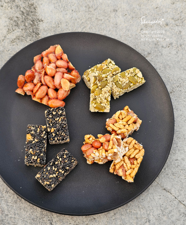 米香花生糖X青仁花生糖X南瓜仔酥X黑糖芝麻酥 福瑄食品 台灣