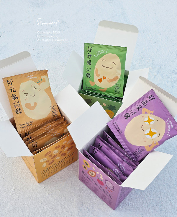 行健有機夢想村 無麩質純米蛋捲 無咖啡因玄米茶 好晶采 好舒