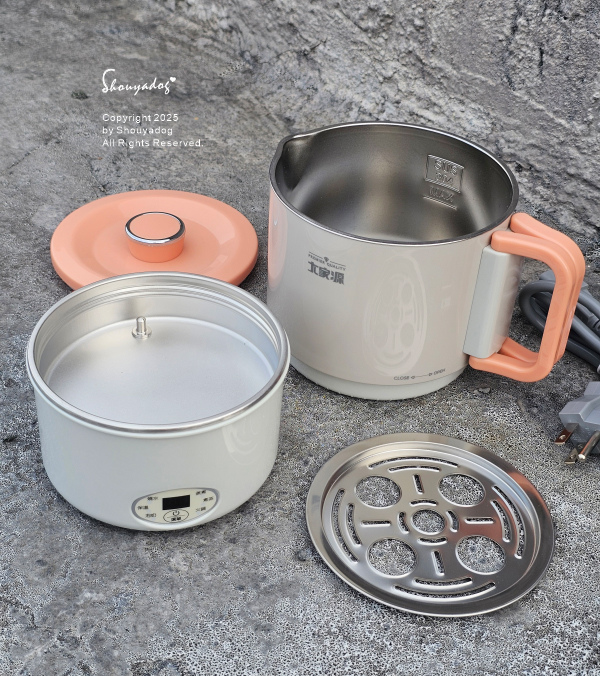 大家源 雙電壓便攜料理鍋 TCY-372202 旅行露營的好