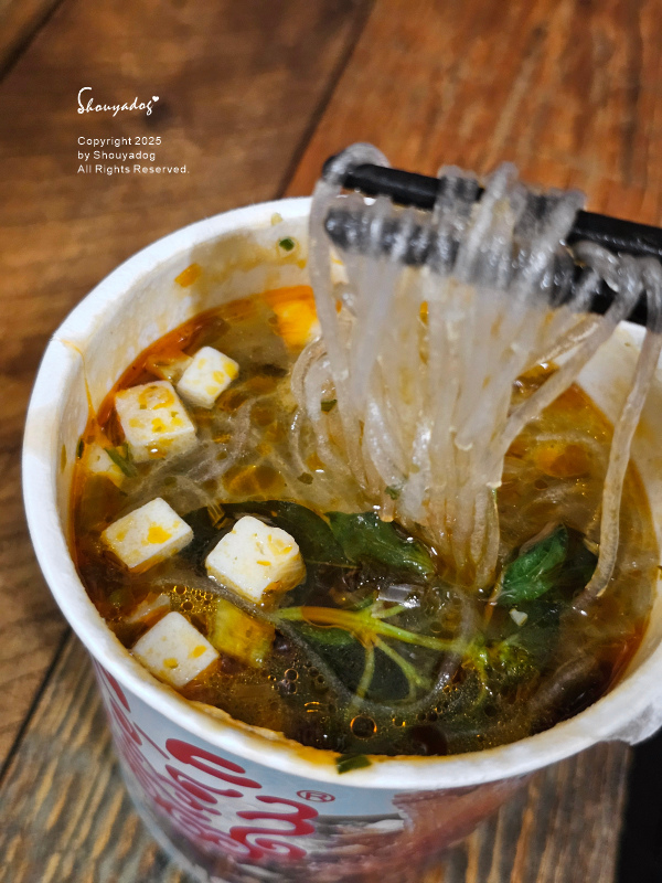 超商即食沖泡冬粉推薦 龍口粉絲 杯湯粉絲開箱 滋味麻辣燙粉絲