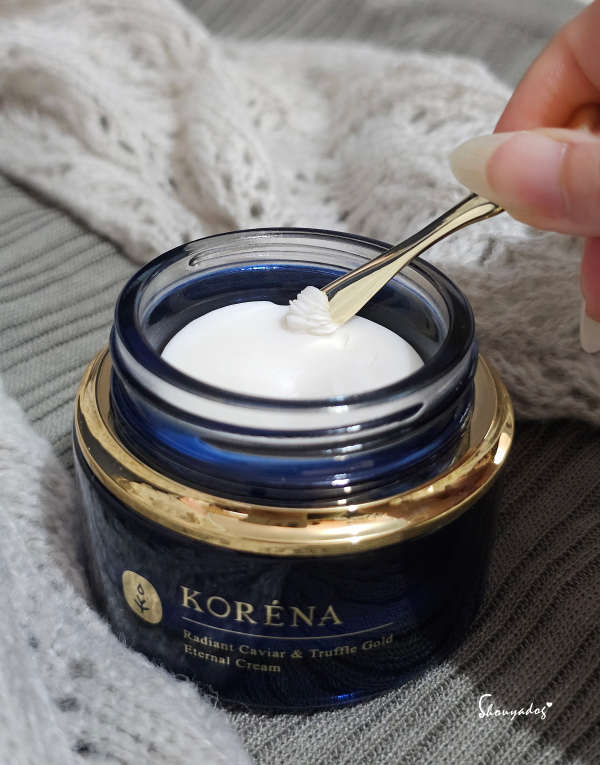 KORENA珂蕾娜 璀璨時空魚子金萃精華X璀璨時空小藍鑽晚霜