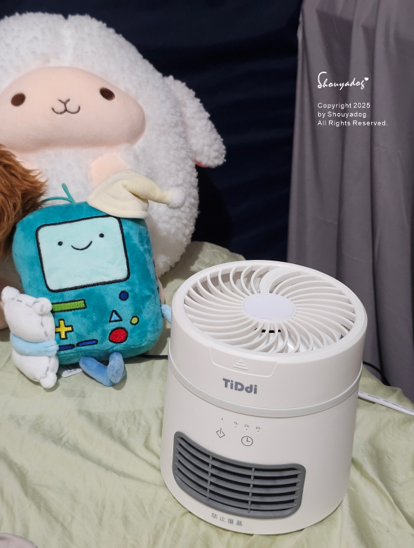 TiDdi 翻轉式冷暖扇 超低噪音 忽冷忽熱的剋星 EcoA