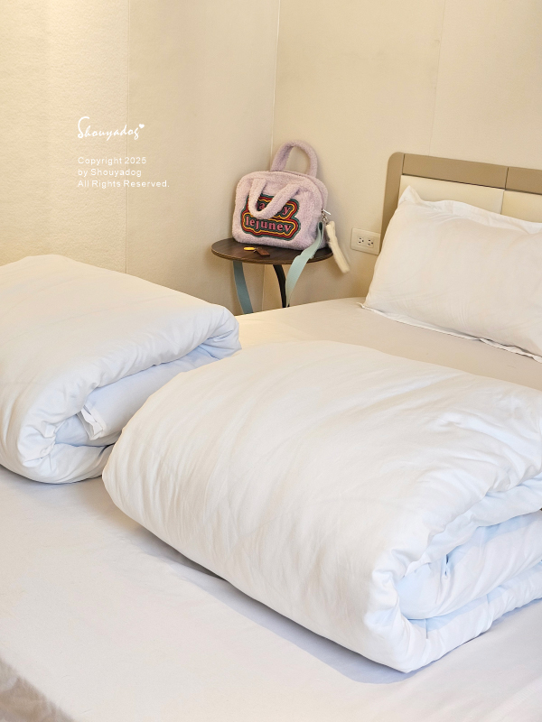 中華郵輪文旅-清新風格景觀四人房內部設計-大床