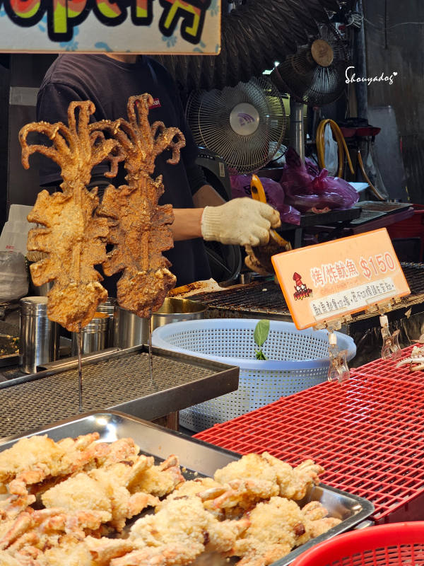 基隆廟口美食-大魷魚