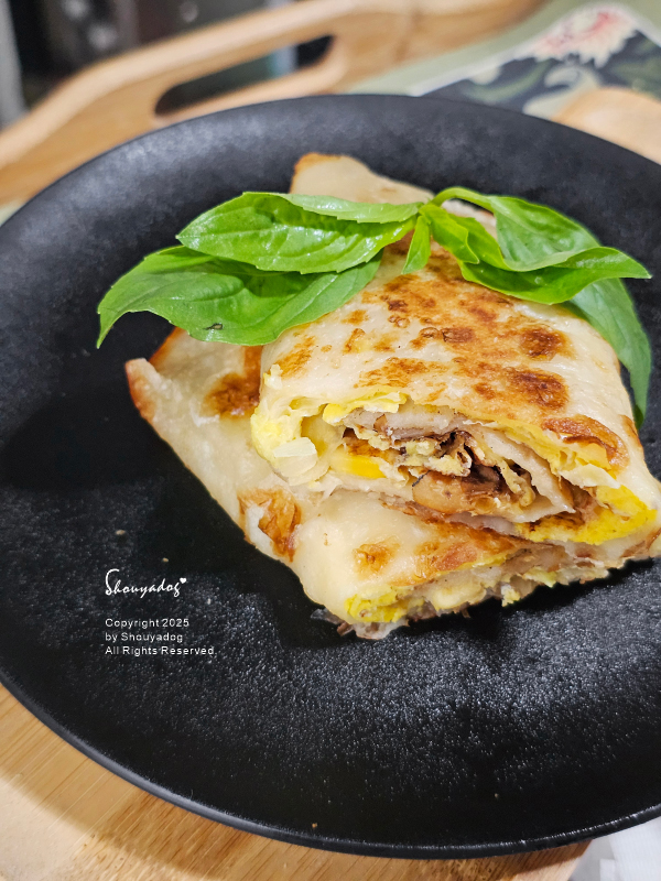 懶人蛋餅的幾種吃法｜双胞胎手工蛋餅捲ㄦ