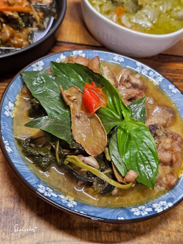 塔香三杯雞丁-加料九層塔