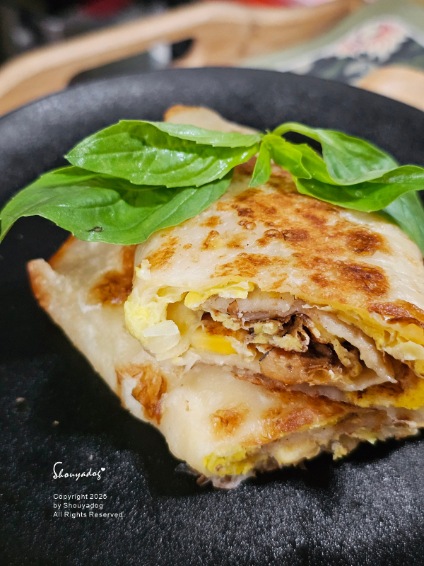 懶人蛋餅的幾種吃法｜双胞胎手工蛋餅捲ㄦ