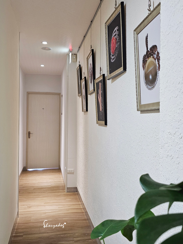 基隆中華郵輪文旅-房門走道