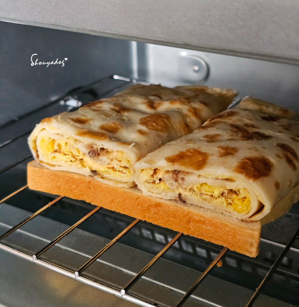 懶人蛋餅的幾種吃法｜双胞胎手工蛋餅捲ㄦ