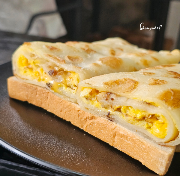 懶人蛋餅的幾種吃法｜双胞胎手工蛋餅捲ㄦ