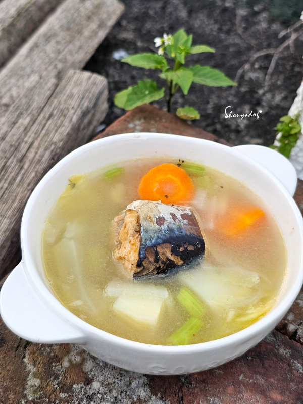 微醺的肌肉男咬勁|用 Howmama 罐頭變出一桌法式私廚料理! - 第15張圖 奶油白酒鯖魚湯配高麗菜與馬鈴薯